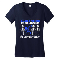 Charge Syndrome Awareness T  Shirt Charge Syndrome Awareness It's Not Women's V-neck T-shirt | Artistshot