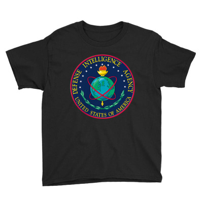 Defense Intelligence Agency Dia Dod Military Patch Youth Tee Designed By Roger K