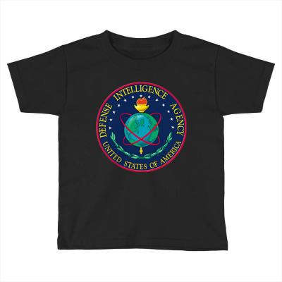 Defense Intelligence Agency Dia Dod Military Patch Toddler T-shirt Designed By Roger K