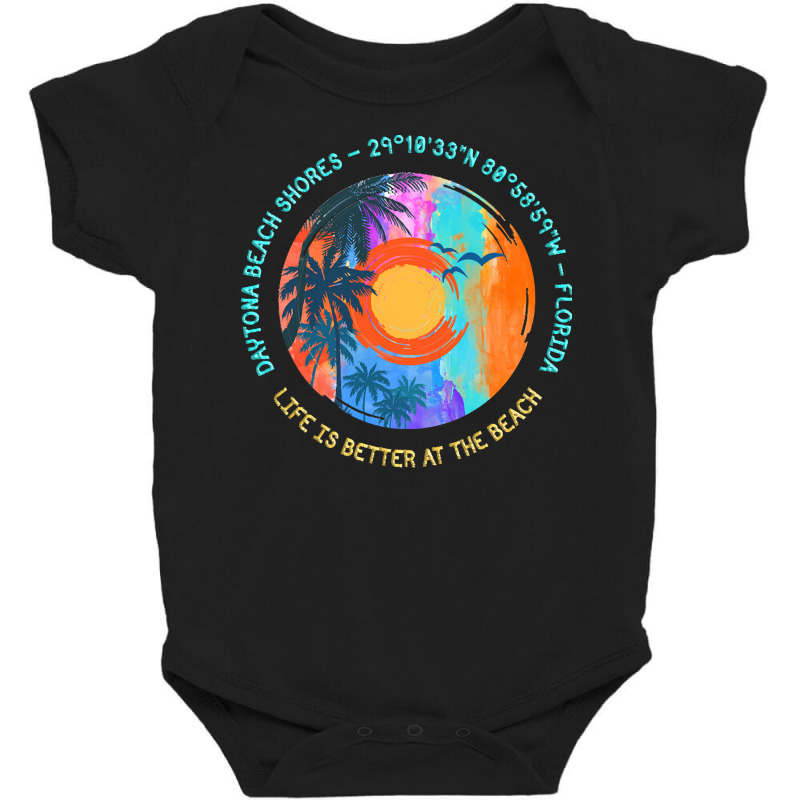 Daytona Beach Shores T  Shirt Daytona Beach Shores, Volusia County, Fl Baby Bodysuit | Artistshot