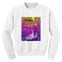 The Heights Collage Youth Sweatshirt | Artistshot