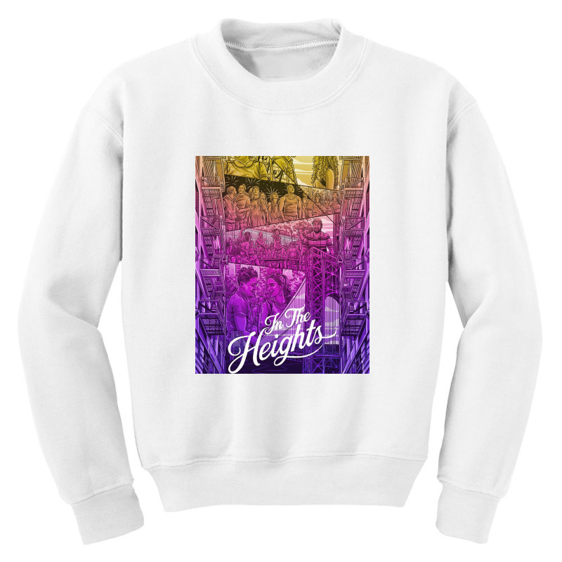 The Heights Collage Youth Sweatshirt by Wayne-Shop | Artistshot