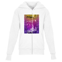 The Heights Collage Youth Zipper Hoodie | Artistshot