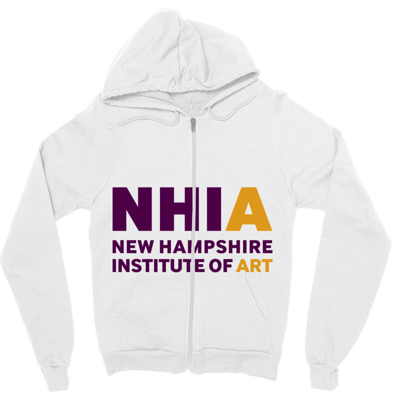 New Hampshire Institute Of Art Zipper Hoodie by Rapar | Artistshot