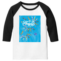 Blue Heights Youth 3/4 Sleeve | Artistshot