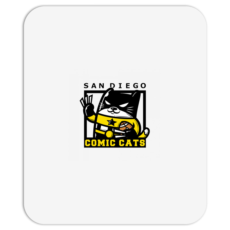 Cat Hero Mousepad | Artistshot