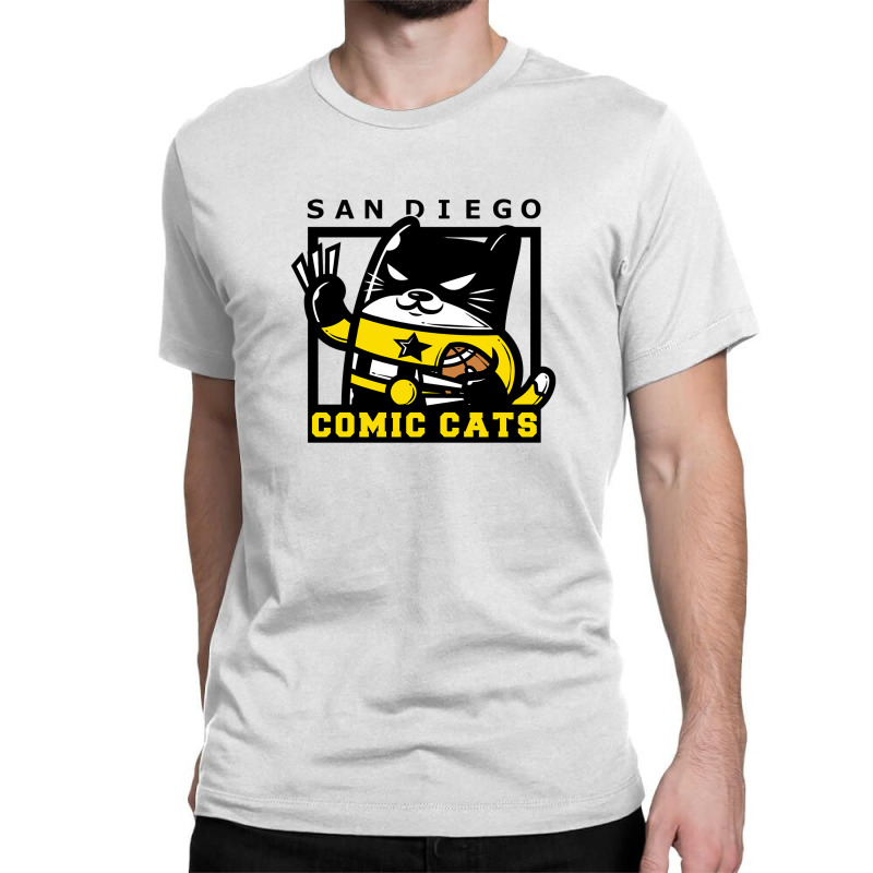 Cat Hero Classic T-shirt | Artistshot