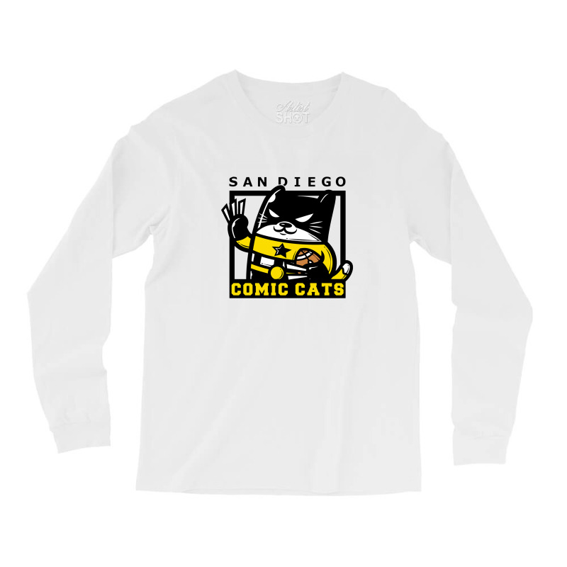 Cat Hero Long Sleeve Shirts | Artistshot