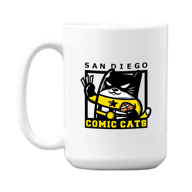 Cat Hero 15 Oz Coffee Mug | Artistshot