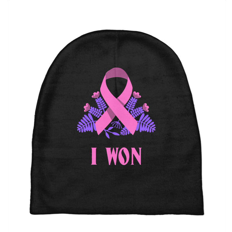 Breast Cancer Awareness Month T  Shirt Survivor Breast Cancer Awarenes Baby Beanies | Artistshot