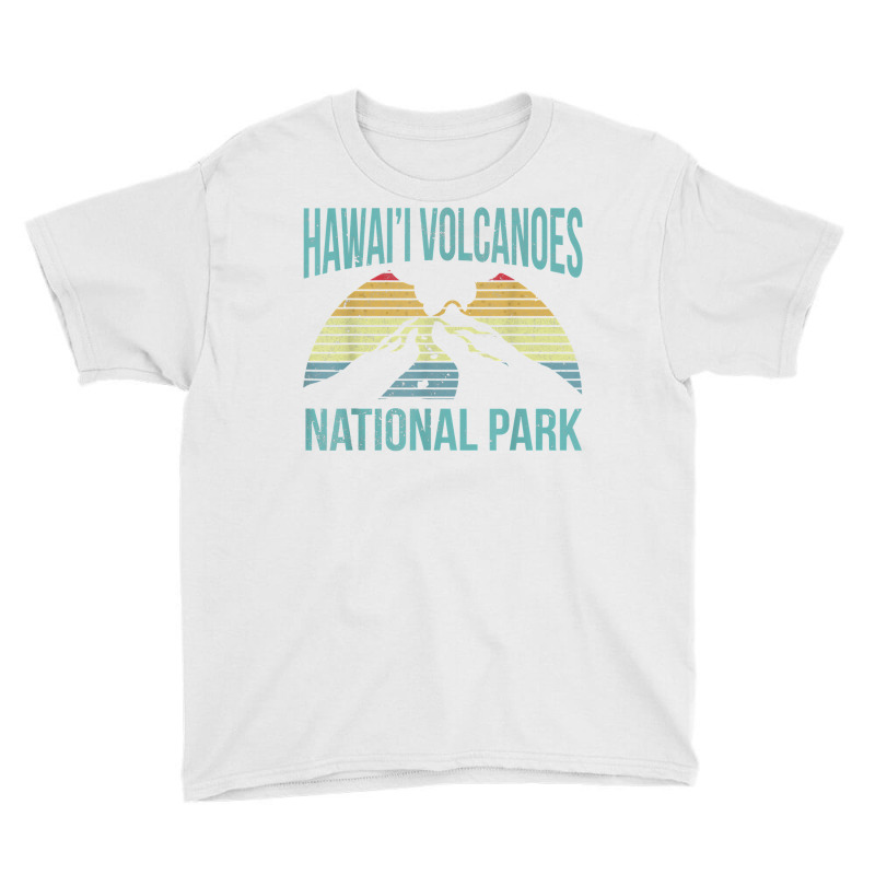 Retro Vintage National Park   Hawaii Volcanoes National Park T Shirt Youth Tee by kadejahdomenick | Artistshot