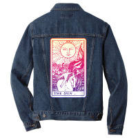 The Sun Tarot Card Witch Aesthetic Witchy Major Arcana T Shirt Men Denim Jacket | Artistshot