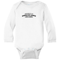 Education Law Long Sleeve Baby Bodysuit | Artistshot