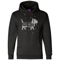 Dog Yorkshire Terrier Constellation Puppy Animal Champion Hoodie | Artistshot