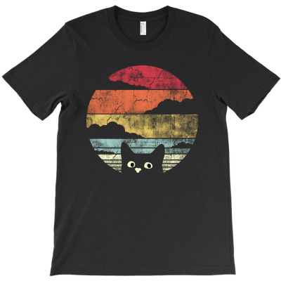 Cat Retro  Vintage Style T-shirt Designed By Agoes
