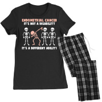 Endometrial Cancer Awareness T  Shirt Endometrial Cancer Awareness It' Women's Pajamas Set | Artistshot