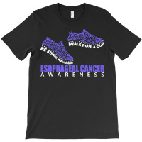 Esophageal Cancer Awareness T  Shirt Esophageal Cancer Awareness Shoes T-shirt | Artistshot