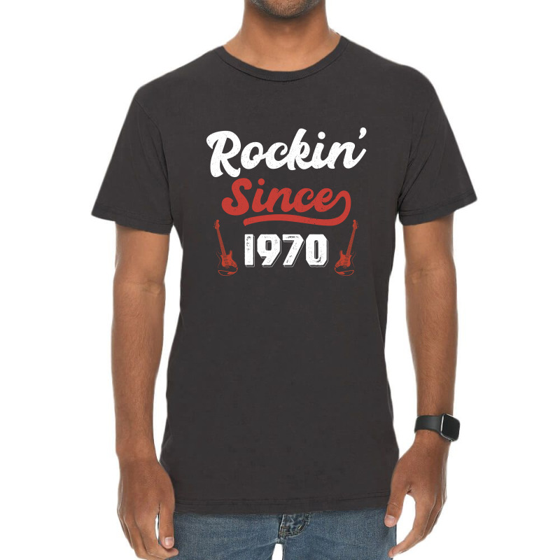 Gift For 50 Year Old: Classic Rock 1970 50th Birthday Vintage T-shirt | Artistshot