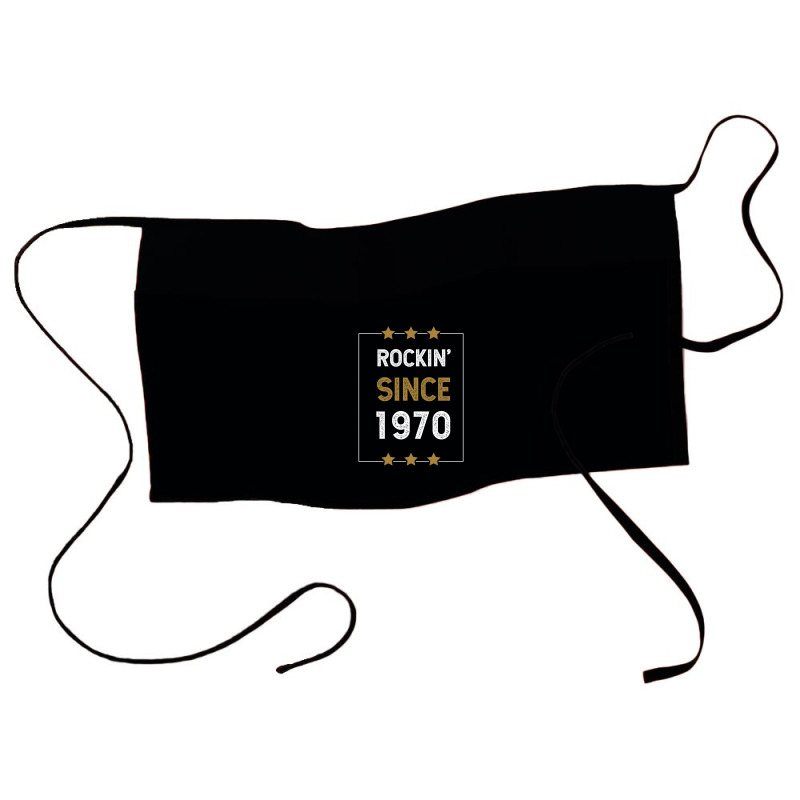 Gift For 50 Year Old: Classic Rock 1970 50th Birthday Waist Apron | Artistshot