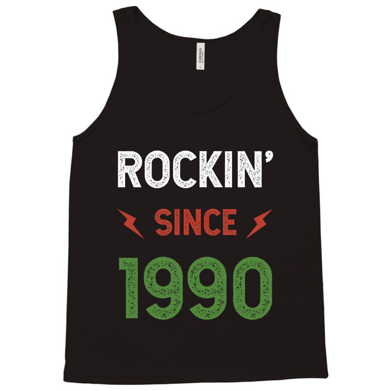 Gift For 30 Year Old: Classic Rock 1990 30th Birthday Tank Top | Artistshot