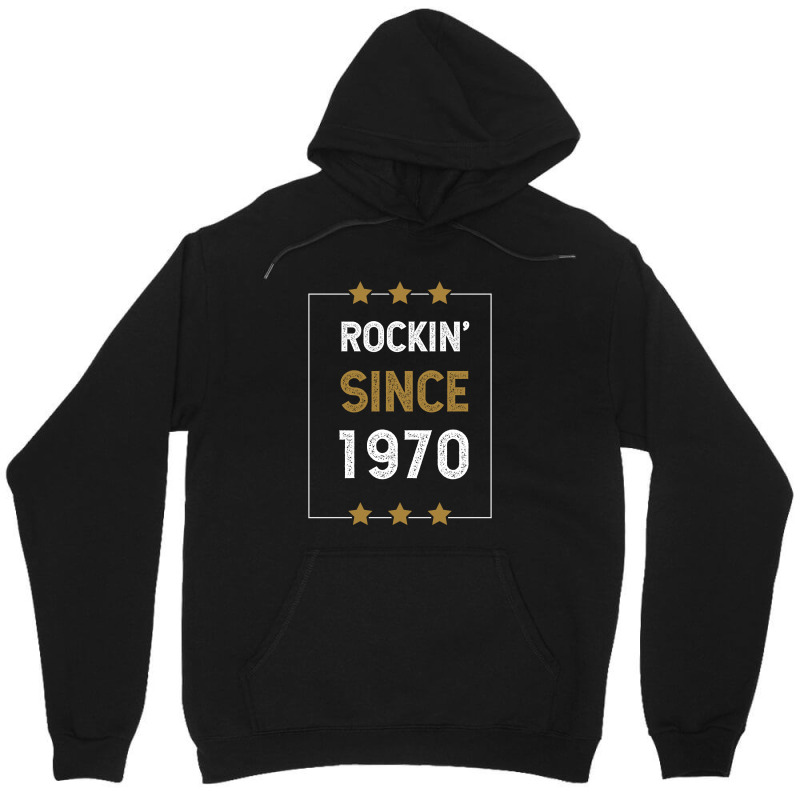 Gift For 50 Year Old: Classic Rock 1970 50th Birthday Unisex Hoodie | Artistshot