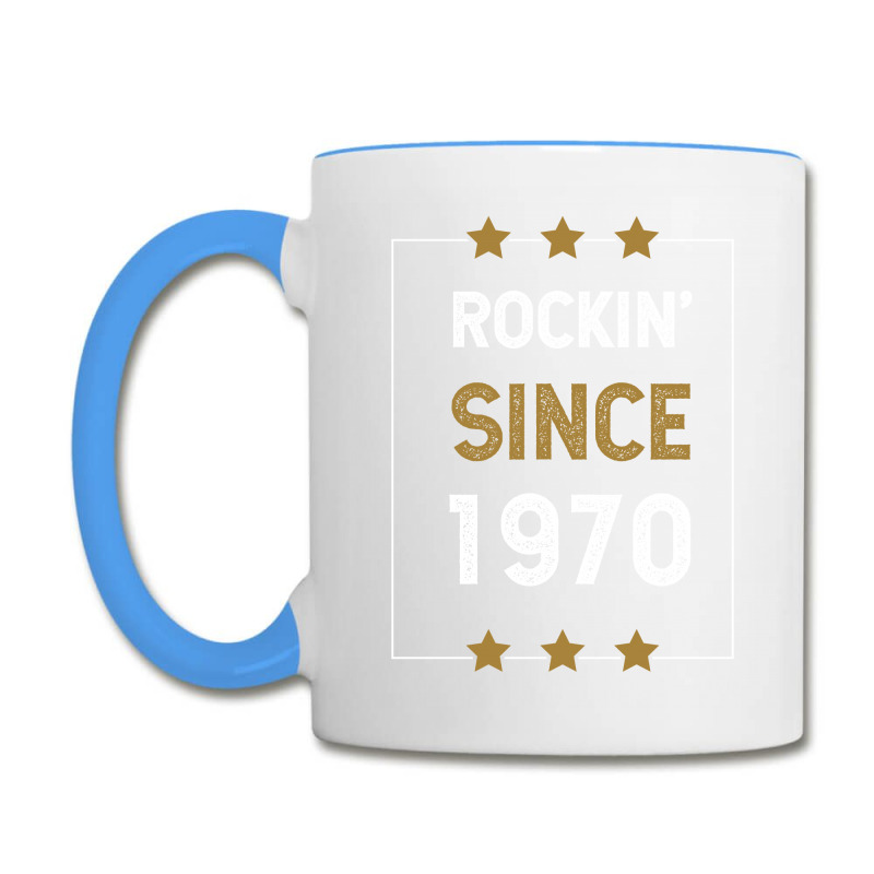 Gift For 50 Year Old: Classic Rock 1970 50th Birthday Coffee Mug | Artistshot