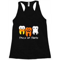 Trick Or Teeth Cute Dental Halloween Racerback Tank | Artistshot