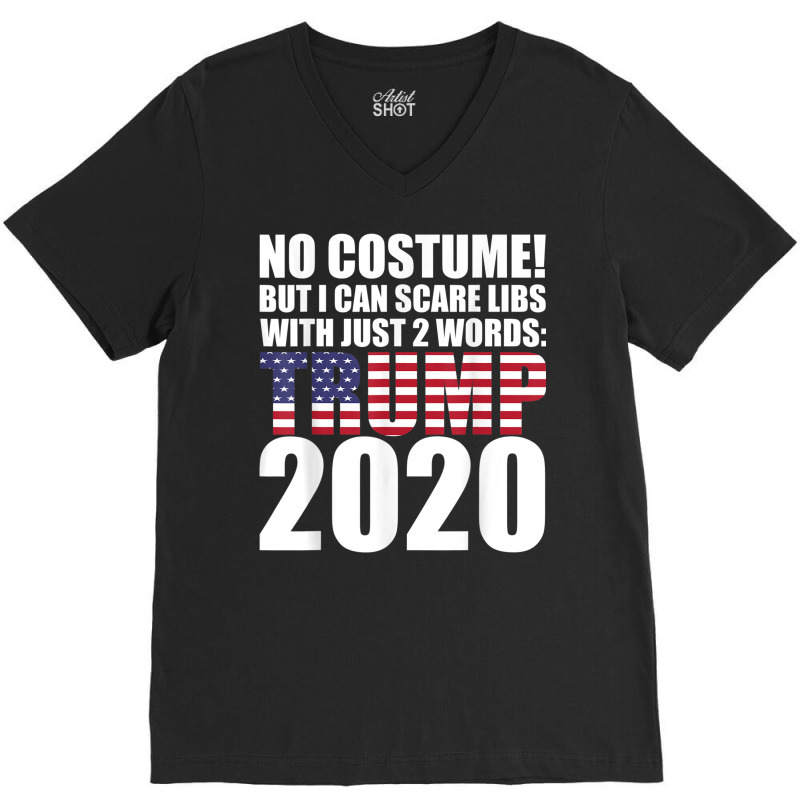 Trump Halloween Costume V-neck Tee | Artistshot