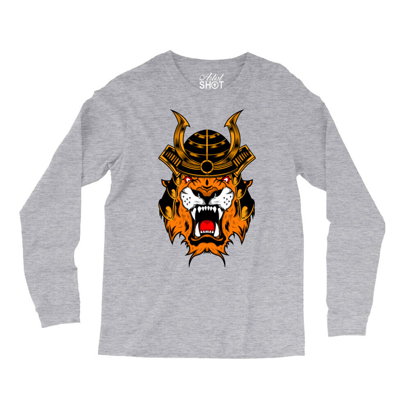 Tiger Head Vector Long Sleeve Shirts | Artistshot