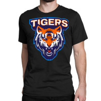 Tiger Head Vector Classic T-shirt | Artistshot