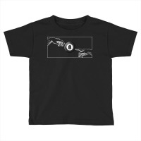 Billiard Ball Black 8 For Billiard Player For Pool Billiards T Shirt Toddler T-shirt | Artistshot