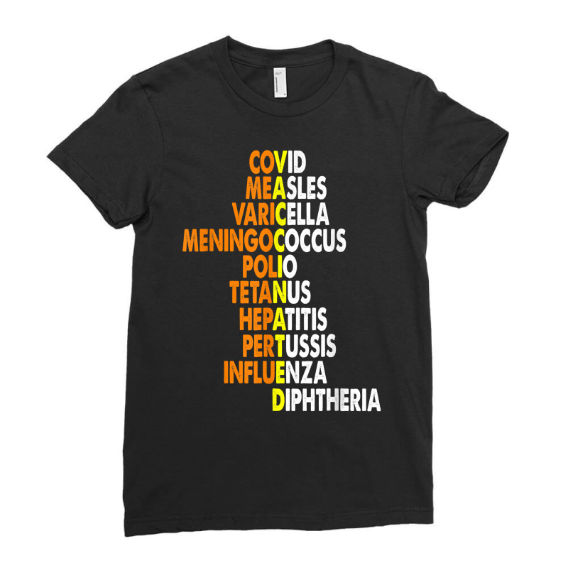 Vaccinated Tshirt For Men Women Vaccinated T Shirt Ladies Fitted T-Shirt by kadejahdomenick | Artistshot