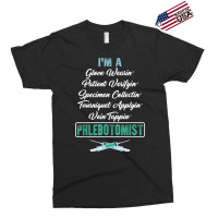 Phlebotomist Glove Wearing Patient Vein Tapping Phlebotomy T Shirt Exclusive T-shirt | Artistshot