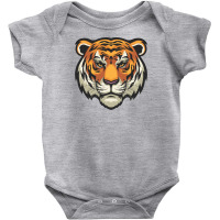 Tiger Head Vector Baby Bodysuit | Artistshot