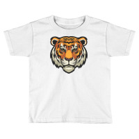 Tiger Head Vector Toddler T-shirt | Artistshot