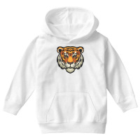 Tiger Head Vector Youth Hoodie | Artistshot