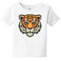 Tiger Head Vector Baby Tee | Artistshot