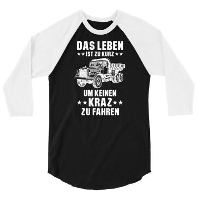 Kraz 255 Truck Offroad East Germany 3/4 Sleeve Shirt Designed By Ianart