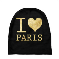 I Love Paris Baby Beanies | Artistshot