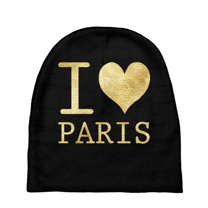 I Love Paris Baby Beanies by Chiks | Artistshot