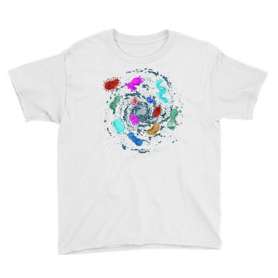 Biologist Science Microbiology Bacteria T Shirt Youth Tee Designed By Kadejahdomenick