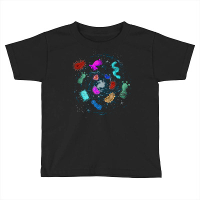 Biologist Science Microbiology Bacteria T Shirt Toddler T-shirt Designed By Kadejahdomenick