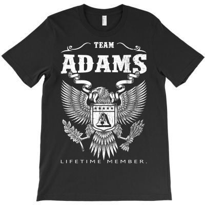 Team Adams Lifetime Member T-shirt Designed By Phsl