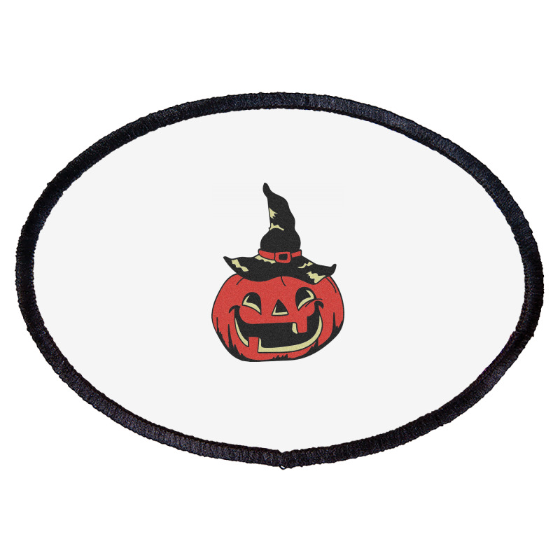 Halloween Oval Patch | Artistshot