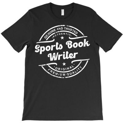 Sports Book Writer Vintage Stamp Retro T-shirt Designed By Ianart