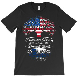 American Grown with Finnish roots T-Shirt | Artistshot