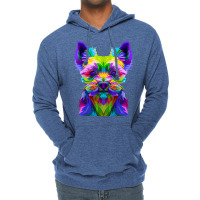 Yorkshire Terrier Yorkie Pop Art Dog T Shirt Lightweight Hoodie | Artistshot