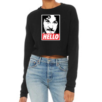 Hello Cropped Sweater | Artistshot