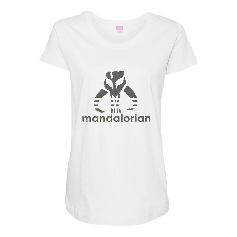 Mando Athletics Maternity Scoop Neck T-shirt by chrisnom | Artistshot