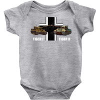 Ww2 Panzer Armored Tiger I Tiger Ii German Heavy Tank T Shirt Baby Bodysuit | Artistshot